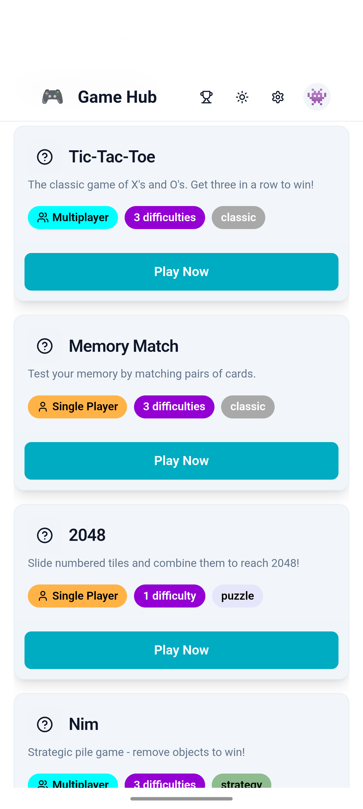 Game Hub screenshot 1